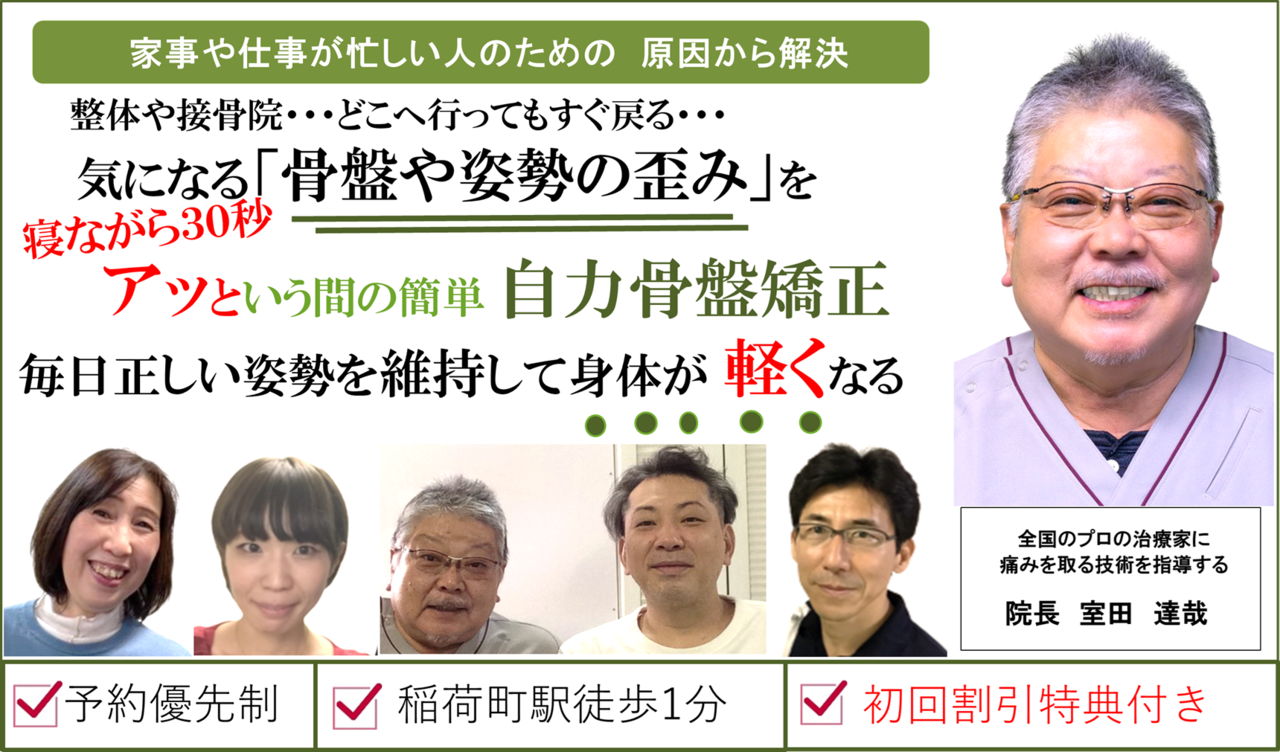 首の痛み、首コリ解消